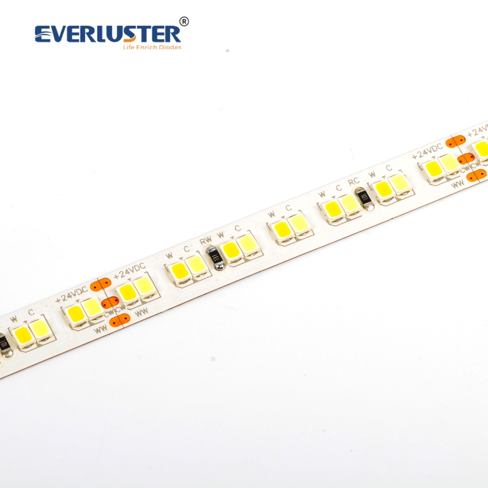 24V 30WATT BICOLOR 2700-4000K / 2700-6000K 2835 LED-Streifen CCT einstellbar